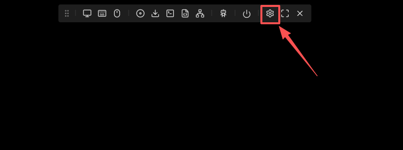 Open the NanoKVM Go settings page