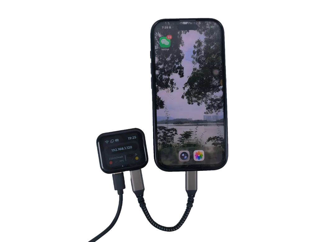NanoKVM Go device connection