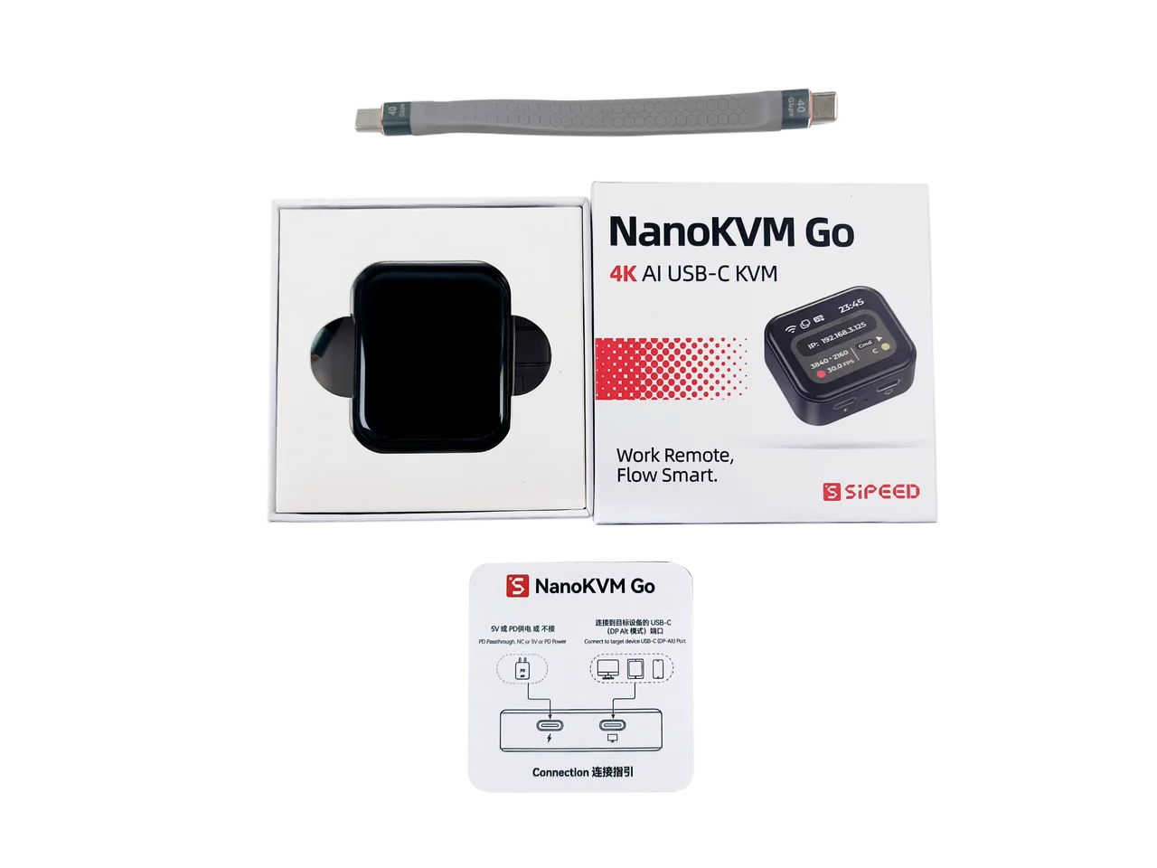 NanoKVM Go unboxing