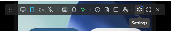 NanoKVM Go settings entry