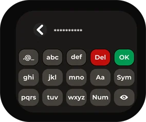 NanoKVM Go Wi-Fi password input