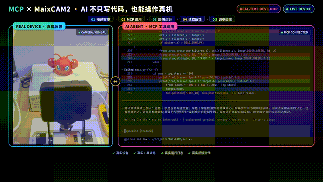 Figure 13: Automated position test. Source: this recording, cropped as a looped animation.