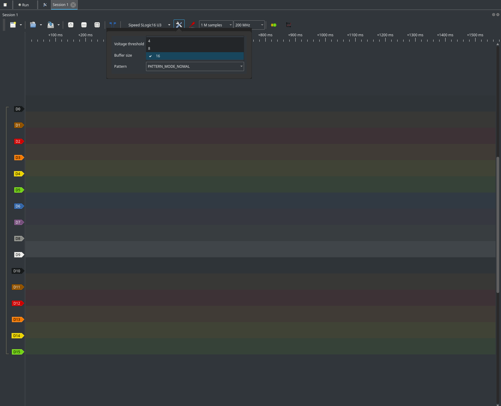 Buffer size(default)