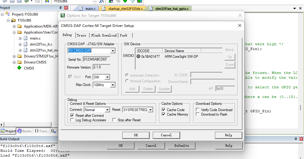 cfg_dap_debugger_of_mdk